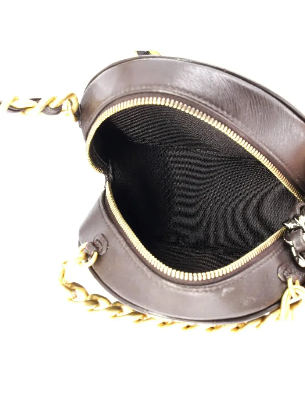 Chanel 19 Round Clutch With Chain #233842C26B